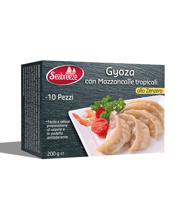 GYOZA CON MAZZANCOLLE TROPICALI / ZENZERO GR 20 PZ 120