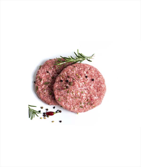 SMASHED BURGER DI BOVINO ADULTO DIAM. 7 CM GR 90 VALDORA PZ 60