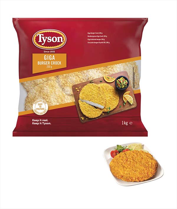 GIGA BURGER CROCK PZ 5X200 TYSON KG 1