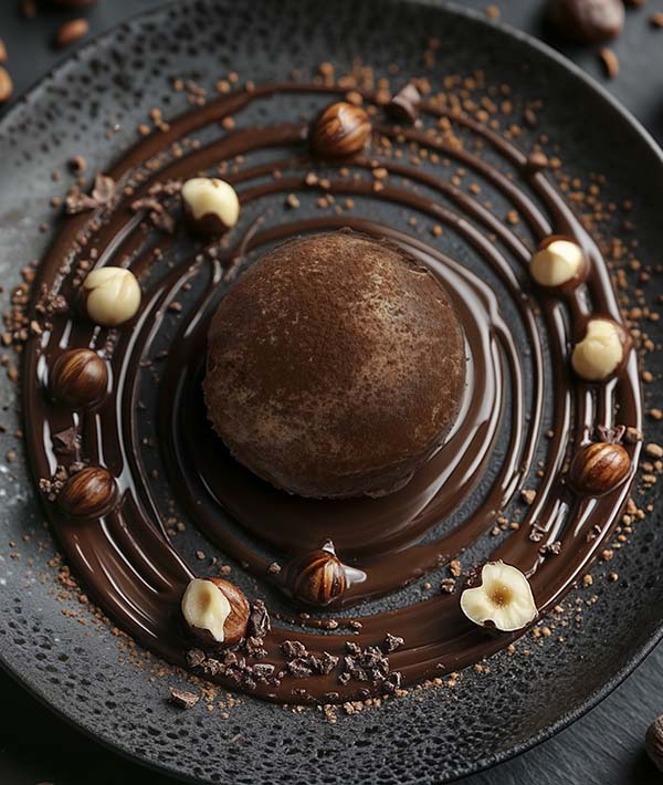 MONOPORZIONE ORO NERO (CIOCCOLATO) CON LATTE DI BUFALA GR 120 PZ 12