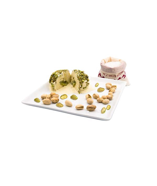 MONOPORZIONE PISTACCHIO SALATO CON LATTE DI BUFALA GR 120 PZ 12