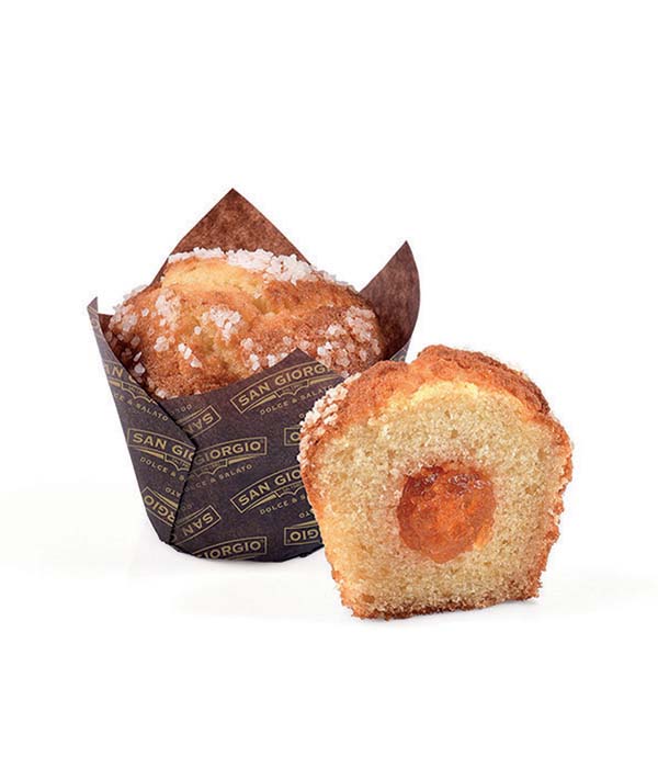 MUFFIN ALBICOCCA GR 85 SAN GIORGIO PZ 20