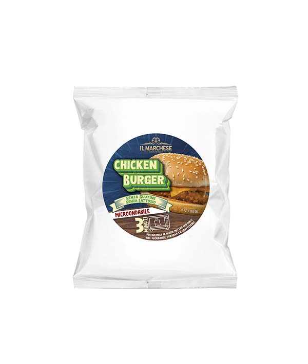 CHICKENBURGER PRONTO SENZA GLUTINE GR 180