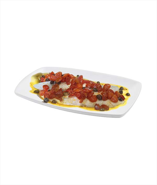BRANZINO ALLA MEDITERRANEA SENZA GLUTINE UNCONVENTIONAL FOOD
GR 200