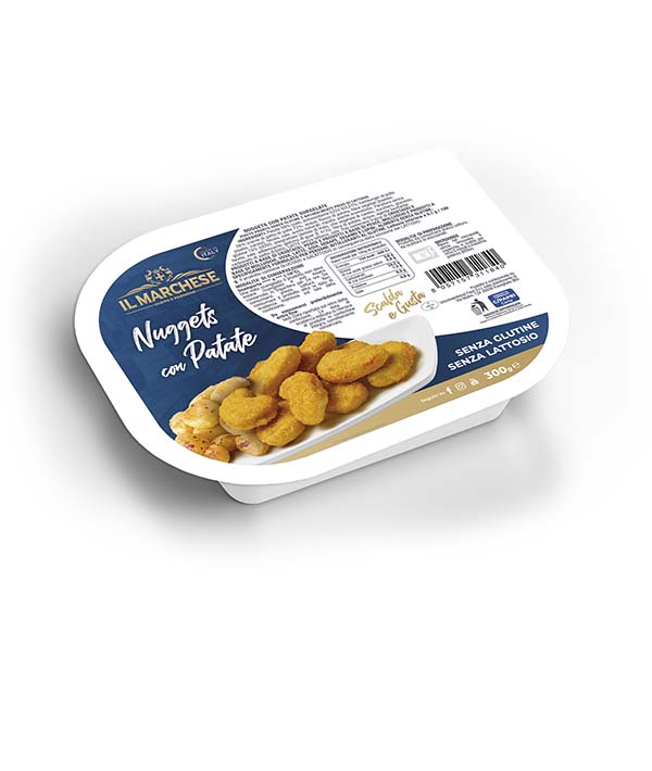 NUGGETS CON PATATE SENZA GLUTINE UNCONVENTIONAL FOOD GR 300