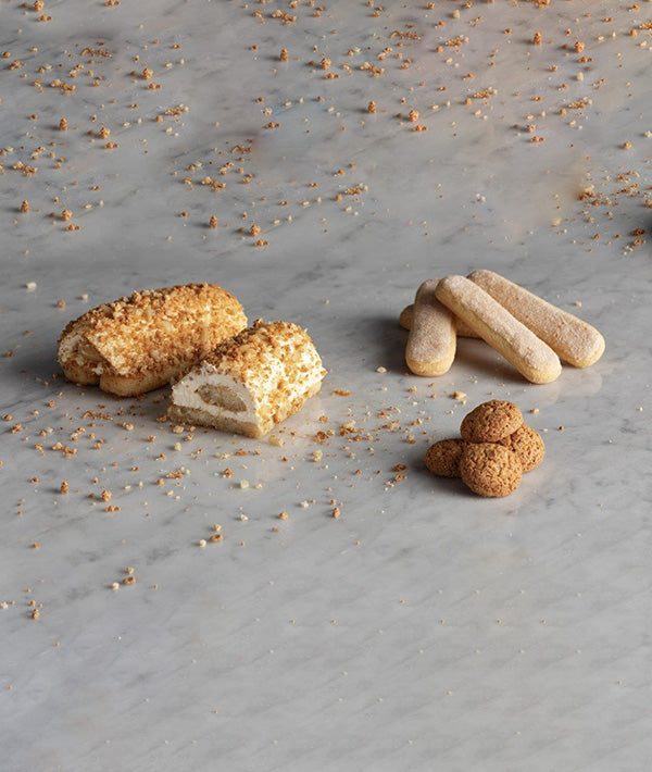 TIRAMISÙ ALLE MANDORLE TOSTATE MONOPORZIONE GR 110 
MARTINUCCI PZ 9