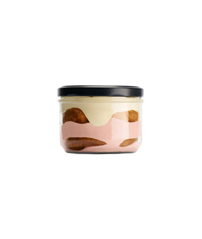 TIRAMISÙ ALLE FRAGOLE MONOPORZIONE LO SPECIALISTA 
GR 115 VASO VETRO PZ 12