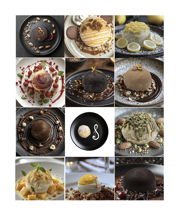 MIX MONOPORZIONE DESSERT LATTE BUFALA GR 120 PZ 12