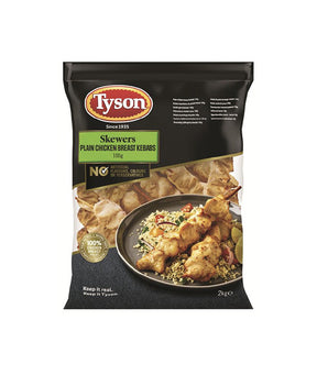 CHICKEN BREAST KEBABS (SPIEDINI DI POLLO) GR 100 TYSON KG 2