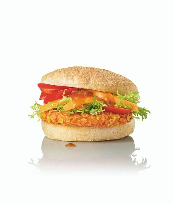 CRUNCHY CHICK'N BURGER GR 90 SALOMON PZ 66
