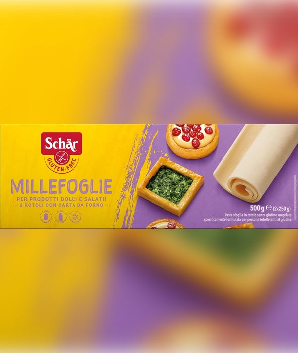 PASTA SFOGLIA SENZA GLUTINE PZ 2X250 SCHÄR GR 500