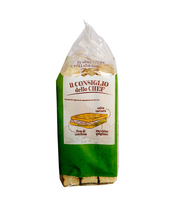 FOCACCIA LIGURE ROSMARINO GR 180 LANTERNA PZ 3