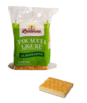 FOCACCIA LIGURE ROSMARINO GR 180 LANTERNA PZ 3