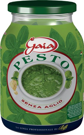 PESTO GENOVESE SENZA AGLIO VASO VETRO BIFFI GR 980