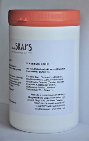 PR.BRODO CARNE 2,8% S/GL-S/LA S/GLUT SKAJ'S GR 900