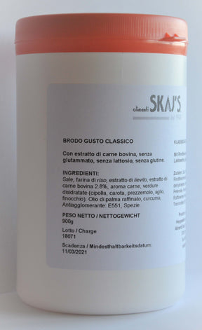 PR.BRODO CARNE 2,8% S/GL-S/LA S/GLUT SKAJ'S GR 900