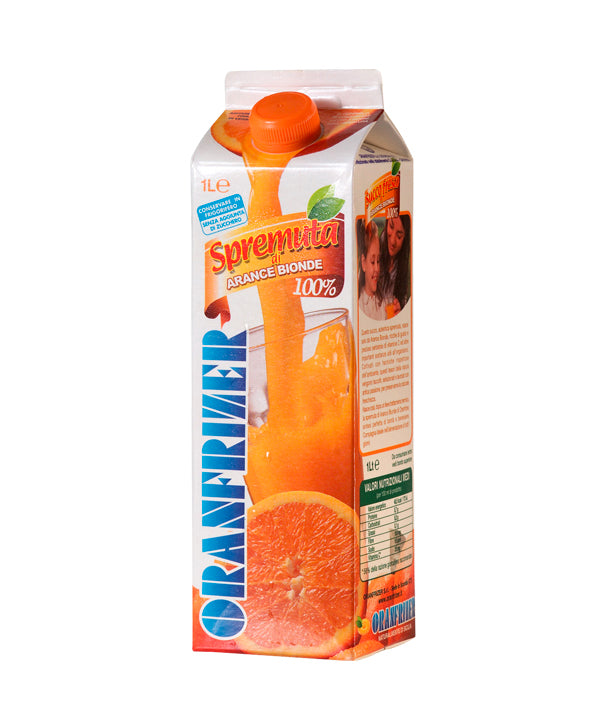 SPREMUTA FRESCA DI ARANCE BIONDE ORANFRIZER LT 1