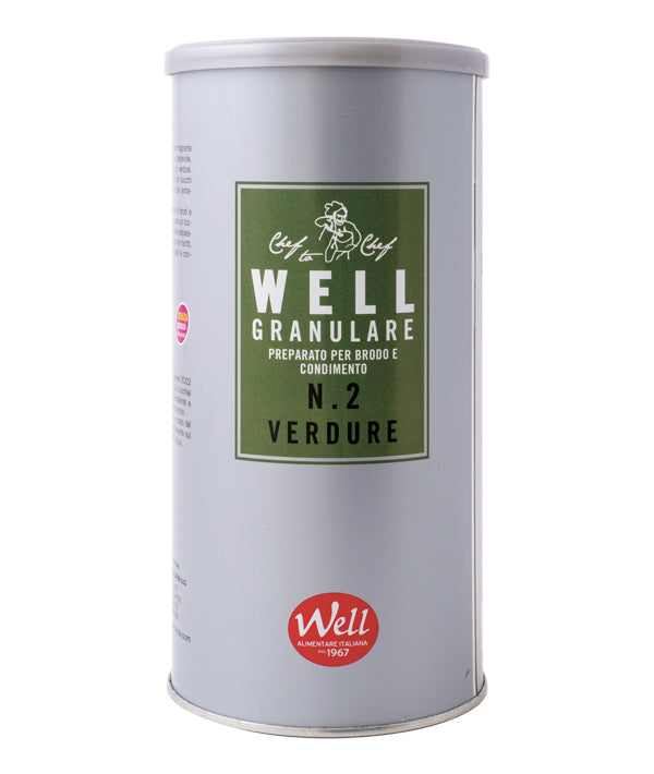 PREPARATO PER BRODO DI VERDURE N. 2 GRANULARE WELL KG 1