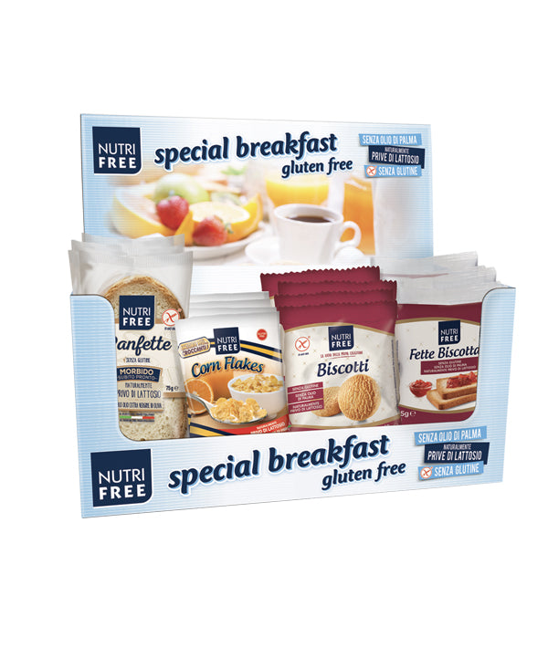 KIT COLAZIONE 18 MONOPORZIONI SENZA GLUTINE