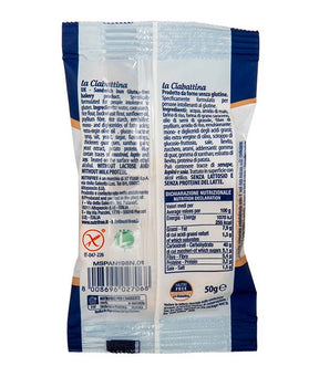 PANE LA CIABATTINA SENZA GLUTINE GR 50X12