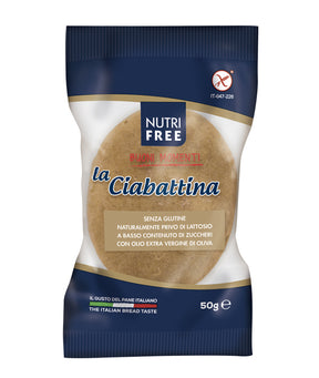 Pane la ciabattina senza glutine NutriFree.