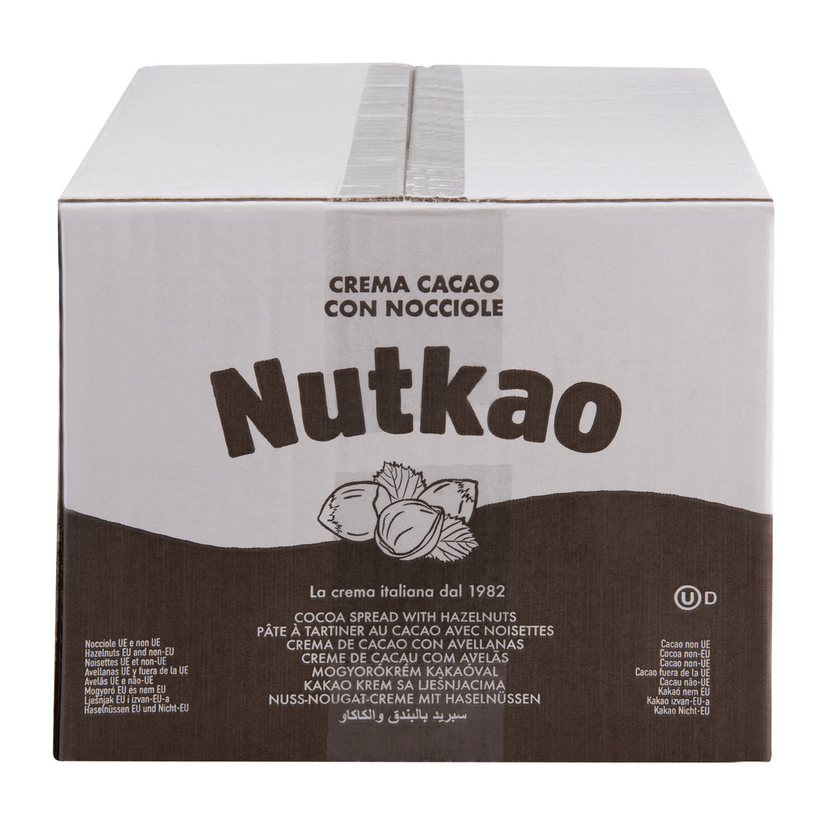 CREMA SPALMABILE 13% NOCCIOLA GR 18 NUTKAO PZ 120