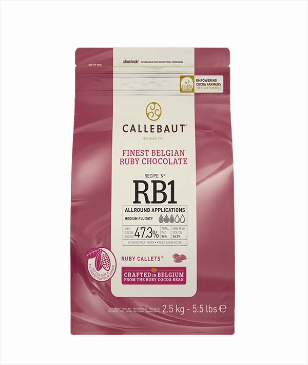 COPERTURA CIOCCOLATO RUBY 34-36 CALLETS KG 2,5