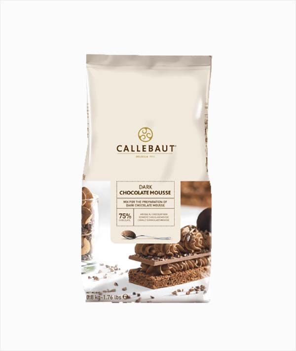 PREPARATO POLVERE MOUSSE CIOCCOLATO FONDENTE BARRY CALLEBAUT GR 800