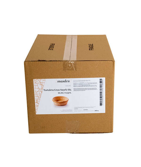 TARTELLETTA NEUTRA 85 MM ROTONDA GR 18 PZ 144