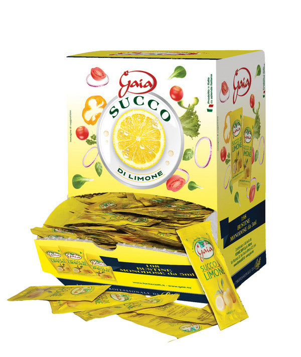 SUCCO DI LIMONE PORZIONE ML 5 SENZA GLUTINE BIFFI PZ 198