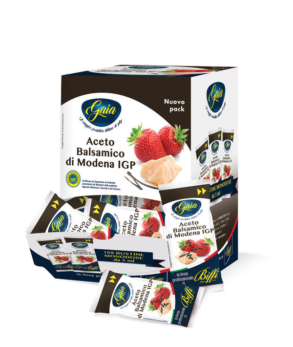 ACETO BALSAMICO DI MODENA IGP MONODOSE ML 5 SENZA GLUTINE
BIFFI PZ 198