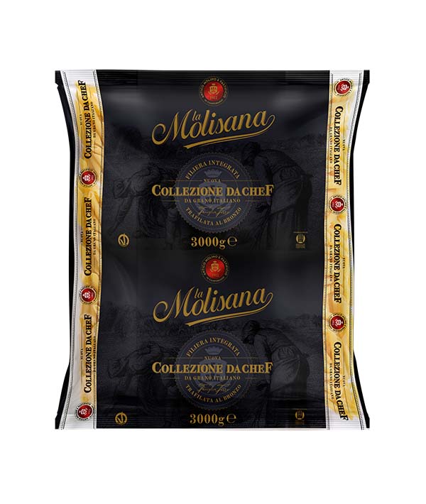 PASTA MOLISANA CHEF 100% ITALIANA 22 PENNETTE RIGATE KG 3