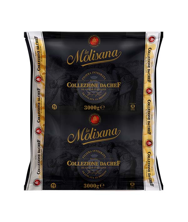 PASTA MOLISANA CHEF 100% ITALIANA 32 MEZZI RIGATONI KG 3