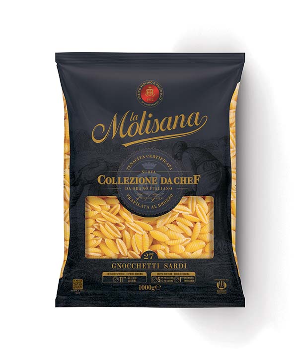 PASTA MOLISANA CHEF 100% ITALIANA 27 GNOCCHETTI SARDI KG 1