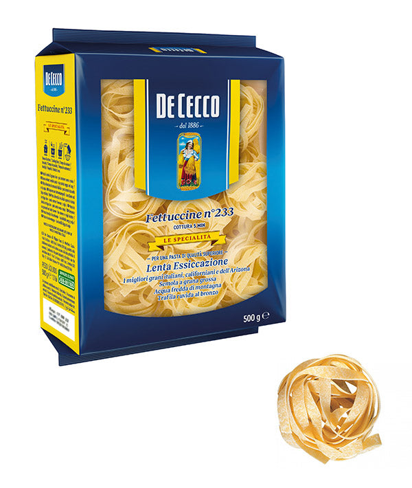 PASTA DE CECCO NIDI SEMOLA FETTUCCINE 233 GR 500
