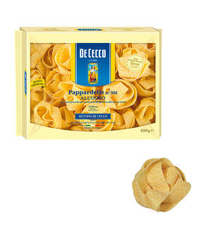 PASTA ALL'UOVO DE CECCO 301 PAPPARDELLE GR 500