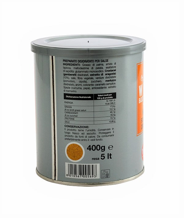 FONDO DI CROSTACEI BASE CULINARIA N. 23 WELL GR 400