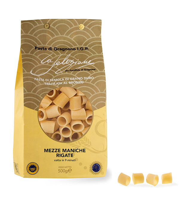 SELEZIONE GRAGNANO IGP MEZZE MANICHE RIGATE GR 500