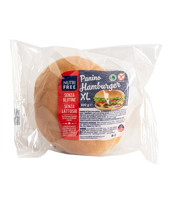 PANINO BURGER XL DIAM. 14 SENZA LATTOSIO SENZA GLUTINE GR 100