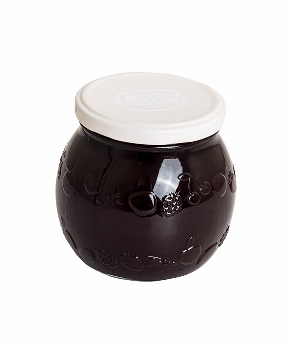 CONFETTURA FRUTTI DI BOSCO 50% FRUTTA JAM IN JAR 
MENZ & GASSER GR 620