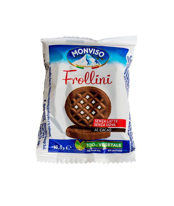 BISCOTTI FROLLINI CACAO 2PZ GR 16,5 MONVISO PZ 150