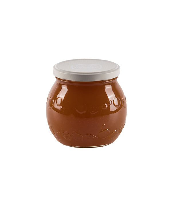 CONFETTURA PESCA 50% FRUTTA JAM IN JAR MENZ & GASSER GR 620