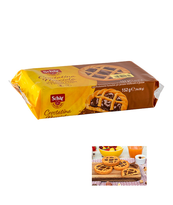 CROSTATINA NOCCIOLA SENZA GLUTINE GR 38 SCHÄR PZ 4