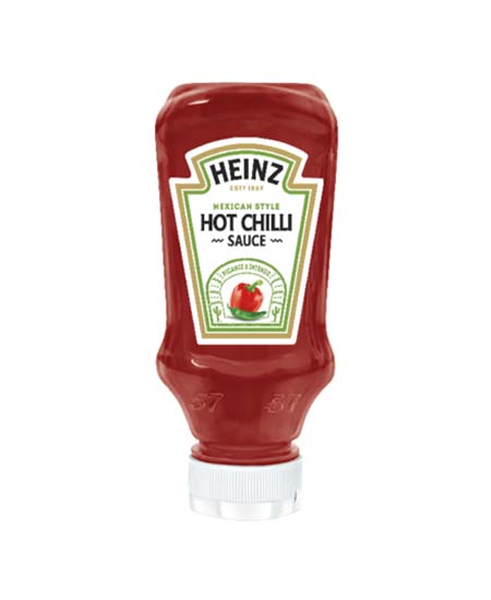 SALSA HOT CHILLI TOP DOWN HEINZ GR 245
