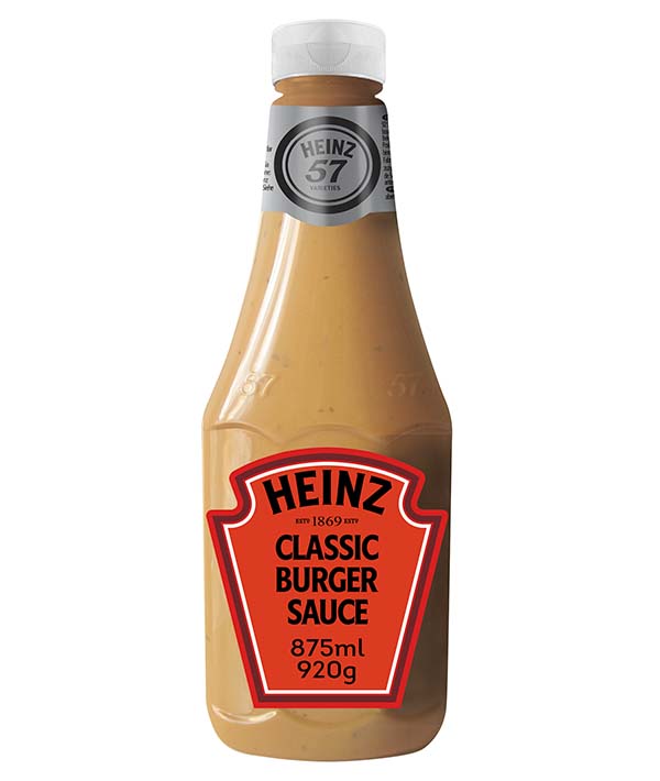 SALSA BURGER CLASSICA KK HEINZ GR 920