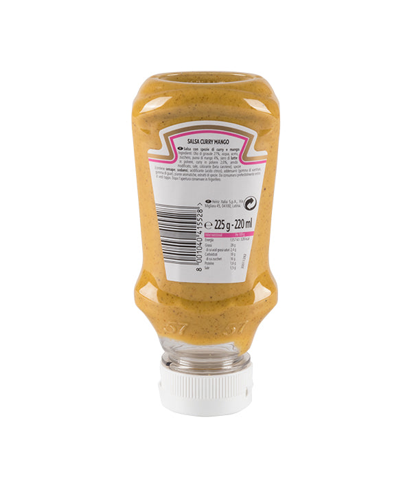 SALSA CURRY MANGO TOP DOWN HEINZ GR 225