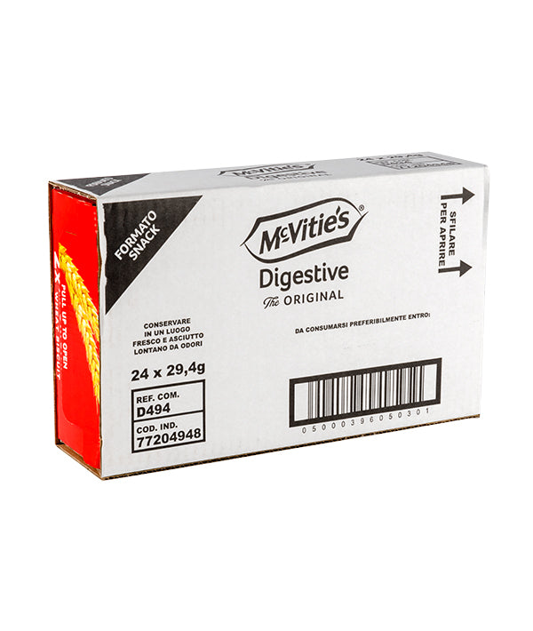 BISCOTTI MCVITIE'S DIGESTIVE MONOPORZIONE GR 29,4 PZ 24