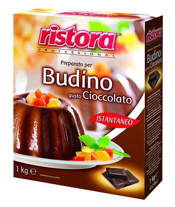 BUDINO CIOCCOLATO ISTANTANEO RISTORA KG 1