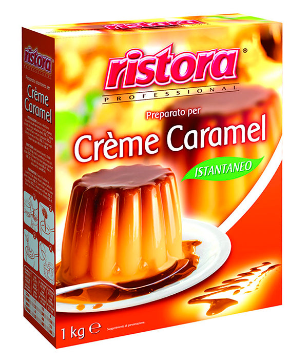 BUDINO CREME CARAMEL ISTANTANEO RISTORA KG 1