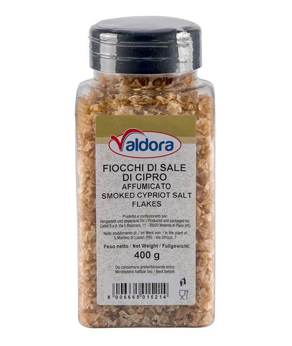 FIOCCHI DI SALE DI CIPRO AFFUMICATO VASO PET VALDORA GR 400